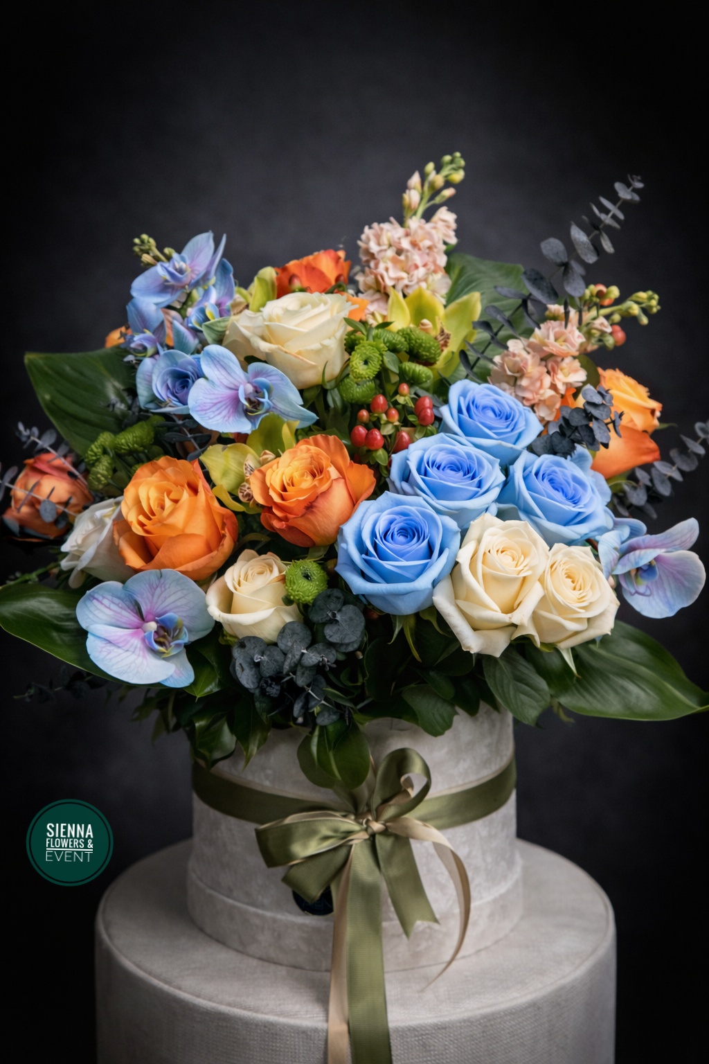 Sienna Opera Blance (Geçmiş Olsun Aranjmanı ve Meyve Kutusu)